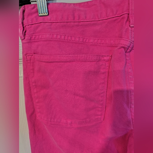 J Crew Toothpick Sz 30 Women's Pink Ankle Jeans - Picture 9 of 10
